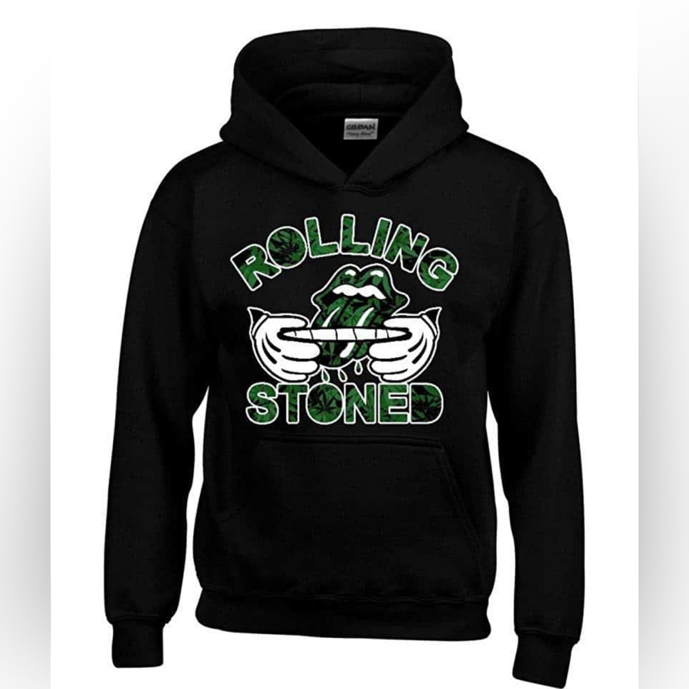 Jon‎ Lauren’s Rolling Stoned hoodie no tags